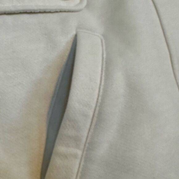 YMI Hooded Button Up Jacket Cream Colored Jacket | Size Large - Picture 10 of 13